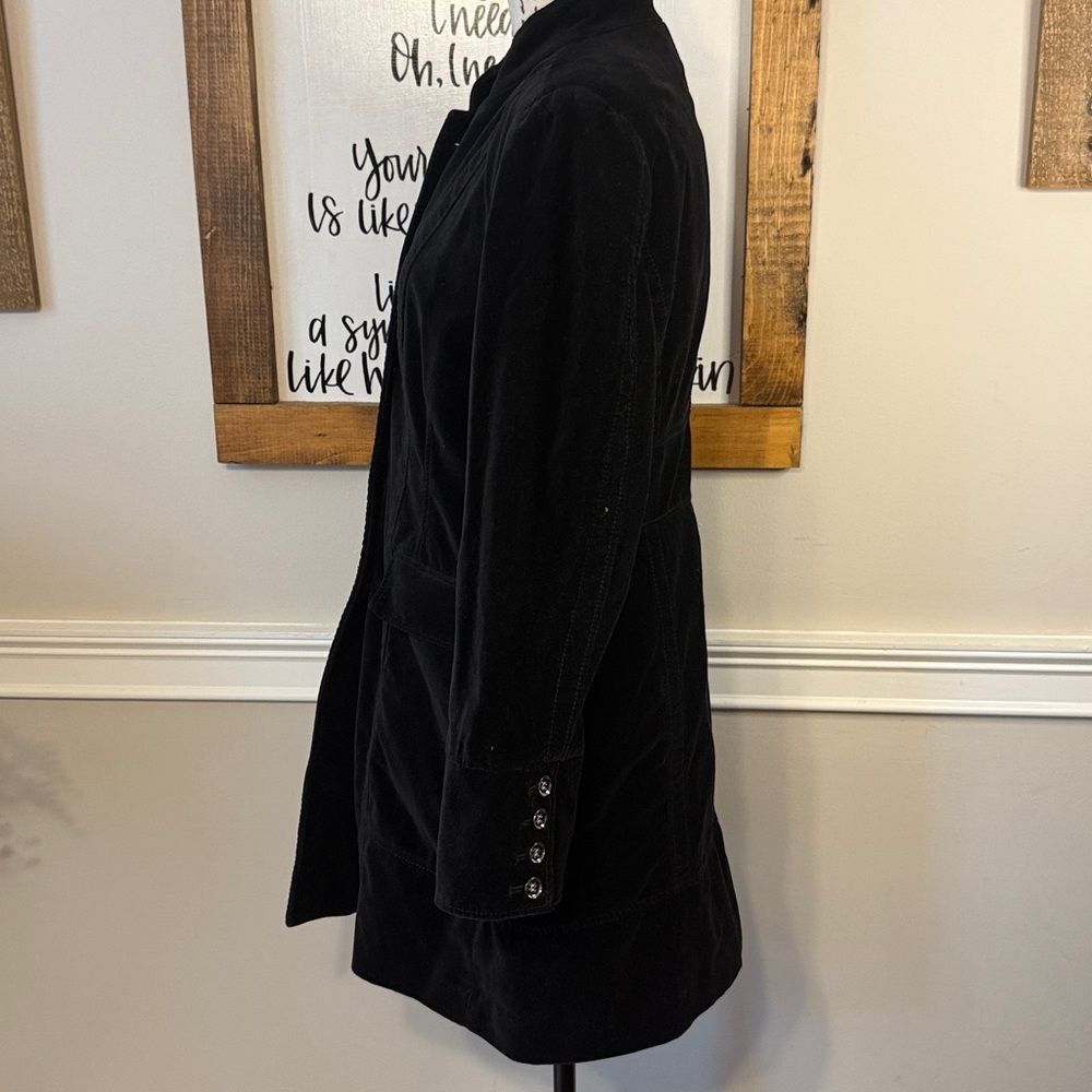 Chico's Black Velvet Cocktail Jacket - Picture 6 of 14